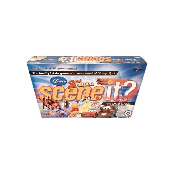 Disney 2nd Edition Scene It? The DVD Game 2007 Version Mattel Pixar Complete - Picture 1 of 8